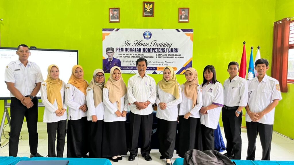 GURU-GURU MAJENANG IKUTI IN HOUSE TRAINING PENINGKATAN KOMPETENSI