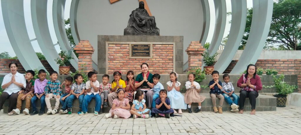 TAMAN SEMINARI SANTA MARIA FATIMA PPU GELAR KEGIATAN PASKAH