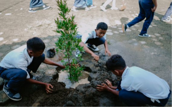 SEKOLAH PESISIR PROGRAM SPAB DI KAMPUNG LAUT CILACAP4